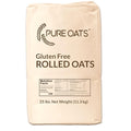 PureOats Gluten Free Rolled Oats Whole Grain 25 lb / 11.3 kg) Bulk Size Bag