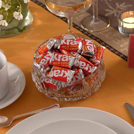 Krackel Mini Chocolate Bars- Chocolate Candy with Crisped Rice (5 Lbs. (80 oz.))