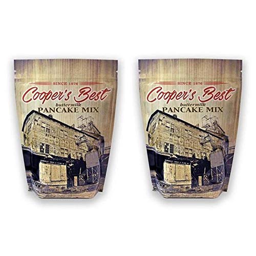 Cooper's Best Buttermilk Pancake and Waffle Mix | Based on Original 1876 Recipe | Made in USA | 28 Servings per Bag | 2.5 lb Bag | Pack of 2 | CB1005