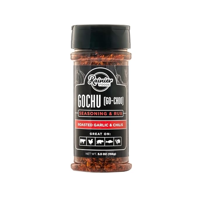 Gochu Seasoning &amp Rub - Rainier Foods 5.5oz (6 Pack)