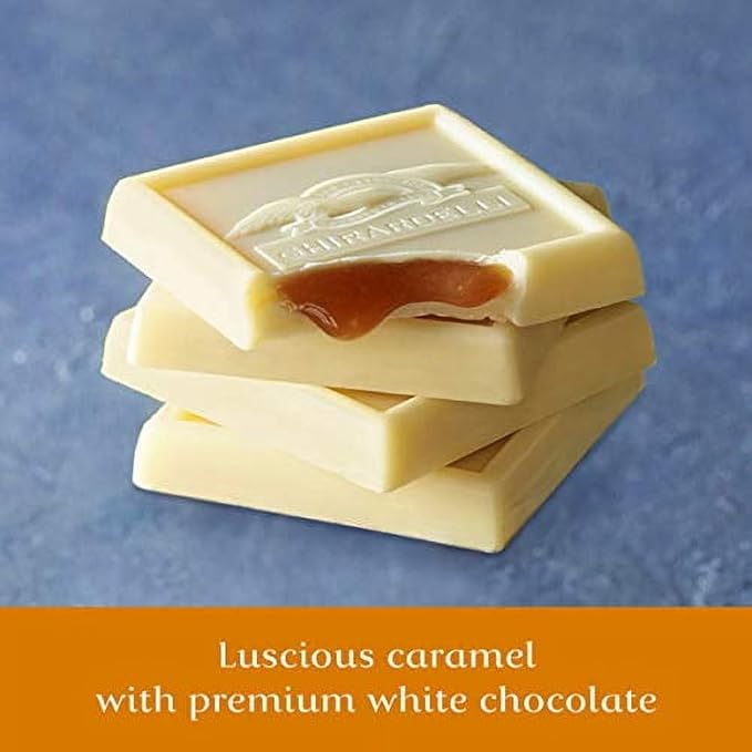 Ghirardelli White Chocolate Caramel Candy 5 Ounce Pack of 3