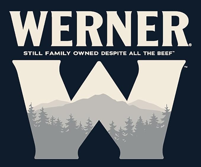 Werner Beef Jerky Slab 10 Count – Giant Jerky Slab Jerky Sheets Thinly Sliced Beef Jerky Bulk Pack (Hot &amp Spicy)
