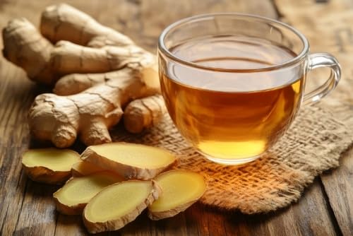 Xin Qing White Ginger Green Tea White Ginger Tea Loose Leaf Ginger Tea | Natural and not bitter 150g/5.3oz