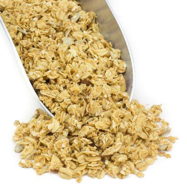 Country Life Slow-Baked Almond Granola Bulk 25 lb - Crunchy Granola with Almonds Coconut Sunflower Seeds - Vegan All Natural