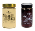 OneRoot Raw Honey Bundle – 500g Buckwheat &amp 1.1 lbs Canadian Wildflower Honey – Unheated &amp Nutrient-Rich – Antioxidant-Packed Natural Sweeteners