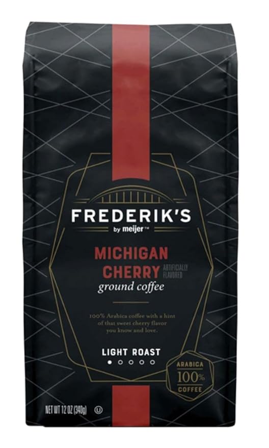 Frederik's by Meijer Michigan Cherry Ground Coffee Light Roast 100% Arabica 12 oz