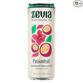 Zevia Organic Sugar Free Iced Tea Tea Refresher Variety Pack 12 Ounce Cans (Pack of 12)