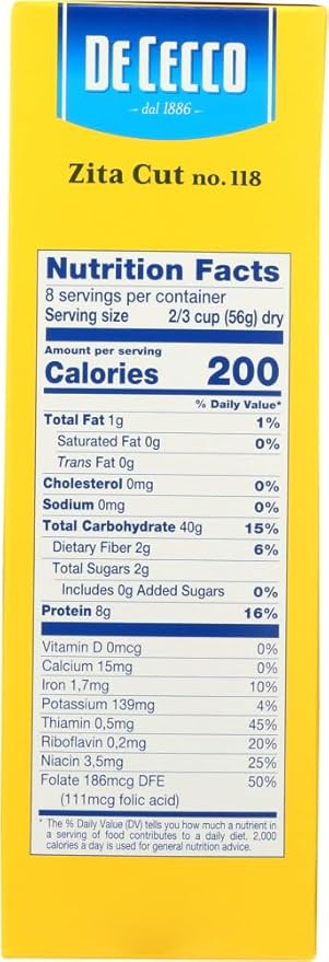 De Cecco Zita Cut No. 118 16 oz (pack of 6)