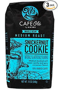 HEB Cafe Ole Whole Bean Coffee 12oz Bag (Pack of 3) (Snickernut Cookie - Medium Dark Roast (Full City))