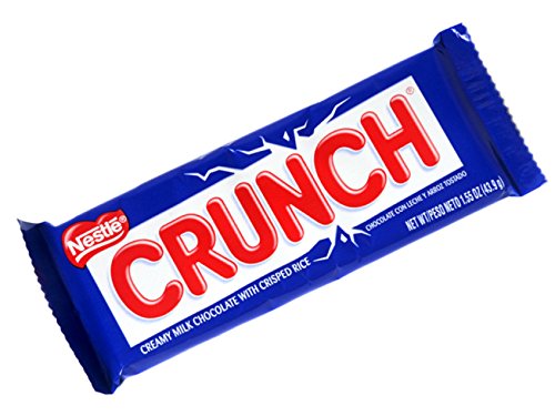 Nestle Crunch Bars 1.55 ounces Boxes (Pack of 36)