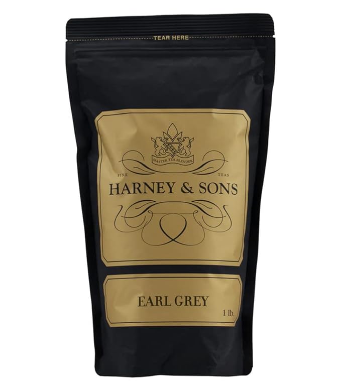 Harney &amp Sons Earl Grey Loose Tea 16 Ounce – Black Tea with Bergamot
