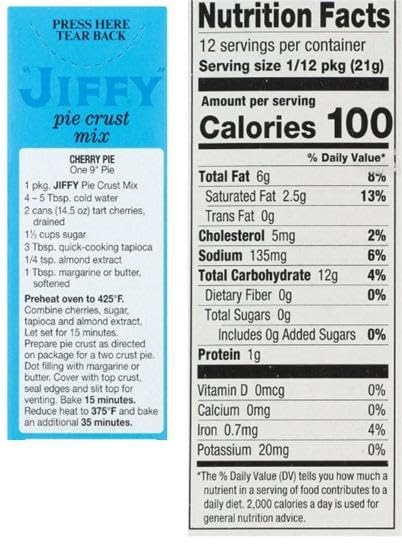 Flaky Pie Crust Mix (6 pack) 9 oz Box Each
