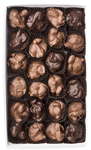 Mrs. Cavanaugh’s 5 lb Almond Clusters Mixed (Milk 65% &amp Dark 35%) Chocolate