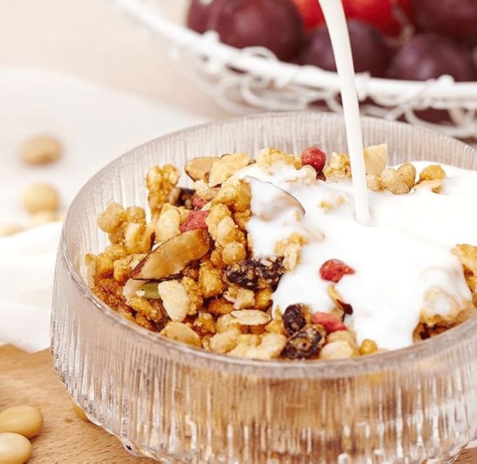 Frugra Fruit &amp Granola Crunchy Cereal with Dried Fruit &amp Seeds Big Bag (Granola Reduced Sugar 21.2oz)