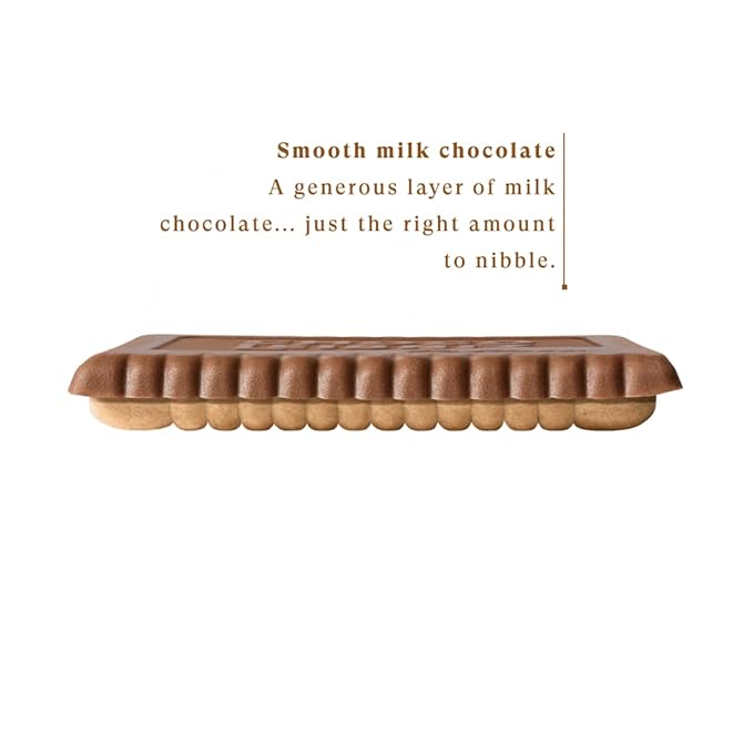Bahlsen Choco Leibniz Milk Cookies (12 boxes) - Leibniz Butter Biscuits topped with a thick layer of European Chocolate - 4.4 oz boxes