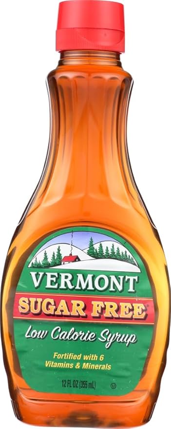 Maple Grove Vermont Maple Flavor Sugar Free Syrup 48x 12 Oz