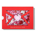 M&ampM’S WORLD Valentines Day Chocolate Candy Box Sealed With A Kiss Gift 1lb Box with Kisses and Heart Icons