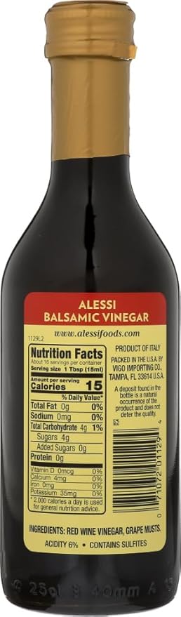 Alessi Balsamic Vinegar 18x 8.5Oz