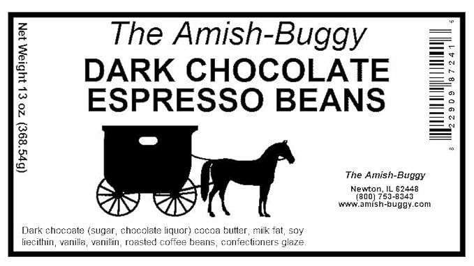 Arndts Fudgery Premium Dark Chocolate Covered Espresso Beans (2-13 oz. Bags)