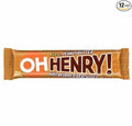 12 Pack Oh Henry! Chocolate Bar Peanut Butter 12x58g