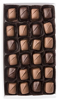 Mrs. Cavanaugh’s 2 lb Dipped Caramel Mixed (Milk 65% &amp Dark 35%) Chocolate