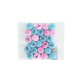 M&ampM'S World Gender Reveal Favors Milk Chocolate Candy .75oz 20 Pack Bag with Light Blue and Pink M&ampM'S for Baby Showers Gender Reveal Events and Party Giveaways