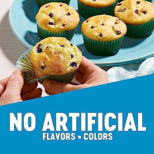 Krusteaz Gluten Free Mix Variety Pack: Blueberry Muffin Cinnamon Crumb Cake Double Chocolate Brownie and Pancake Mix (Bundle of 4)