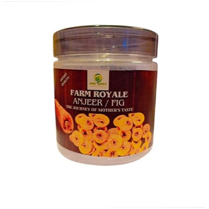 Farm Royale Dry Figs (Anjeer) -250gm ||100% Pure and Natural||Handpicked Material||Export quality