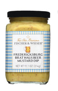 Four Star Provisions Fischer &amp Wieser - Sauces Spreads Jellies Jams &amp Dips (Fredericksburg Brat Haus Beer Mustard Dip 11.1oz)