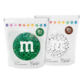 M&ampM'S® White and Dark Green Chocolate Candy Bundle 2 lbs Each M&ampM'S® Candies Bulk Candy for St. Patrick's Day Parties and Festive Celebrations