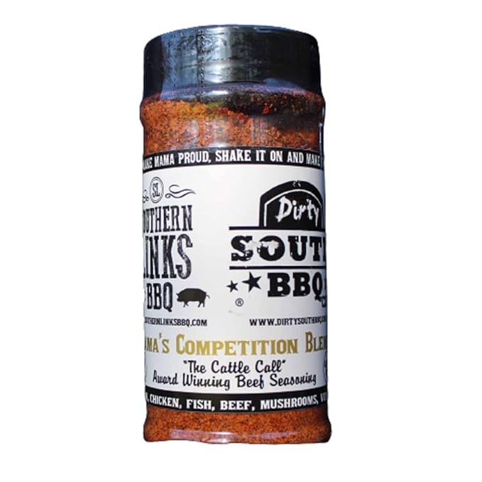 DIRTY SOUTH BBQ MAMA'S COMPETITION BLEND BEEF SEASONING NO MGG