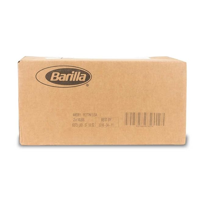 Rotini Pasta 10 Pound -- 2 Case