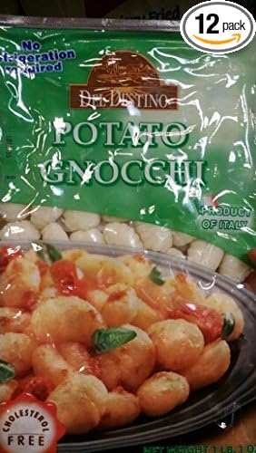Del Destino Potato Gnocchi 17 Oz (12 Pack)
