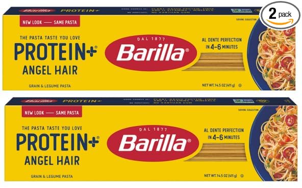 Protein+ (plus) Angel Hair Pasta (Pack Of 2 Boxes) 14.5 oz