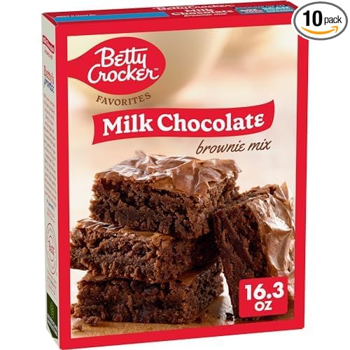 Betty Crocker Favorites Milk Chocolate Brownie Mix (Pack of 10)
