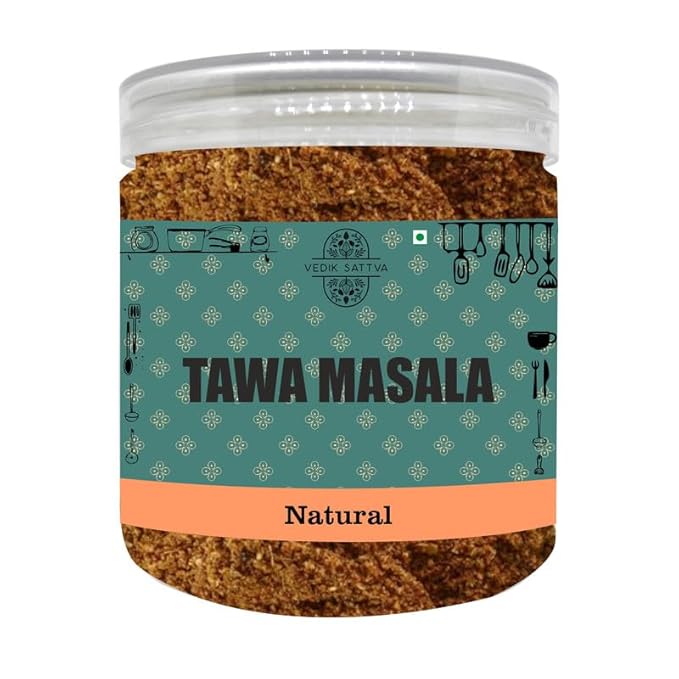 Vedik Sattva Natural Tawa Masala 7.05 OZ / 200 GM | Pack Of 1 Box