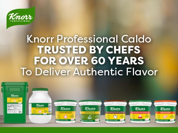 Knorr Professional Caldo de ResBeef Bouillon with Beef Flavor Granulated BaseBouillon as a BaseMarinadeFlavor EnhancerShelf Stable Convenience0g Trans Fat4.4 lbs(Pack of 2)