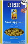 De Cecco Pasta Pasta Cavatappi Corksrew 16 oz. (Pack of 20) ( Value Bulk Multi-pack)