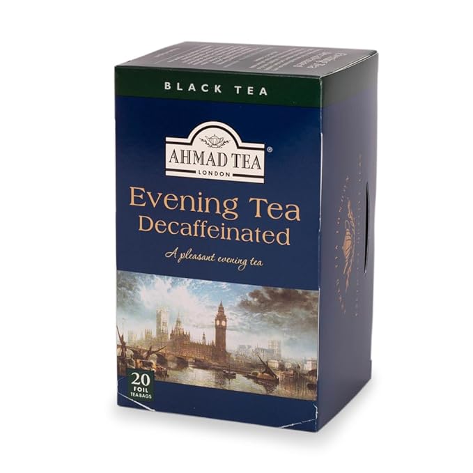 Ahmad Tea Decaffeinated Evening Tea 120 Count (Pack of 6)
