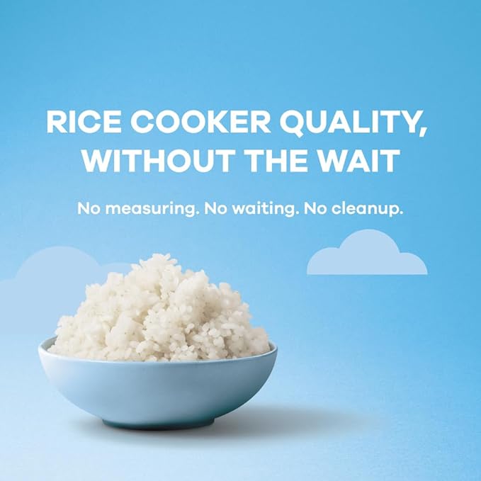 OTOKI Korean Cooked White Rice Authentic Fluffy Rice Ready in 2 Minutes Gluten-Free Microwavable Bowls 7.41 oz (Pack of 12)