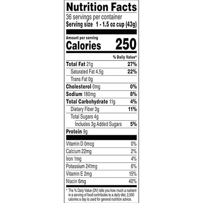 Creamy Peanut Butter Snack Cups – 36 Count Pack – Single-Serve Portions for On-The-Go Snacks – Exclusive Packaging