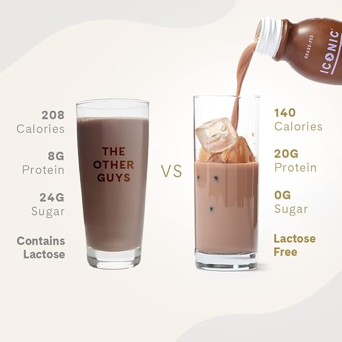 ICONIC Chocolate Truffle Bundle Sugar Free Protein Powder and Low Carb Protein Shakes