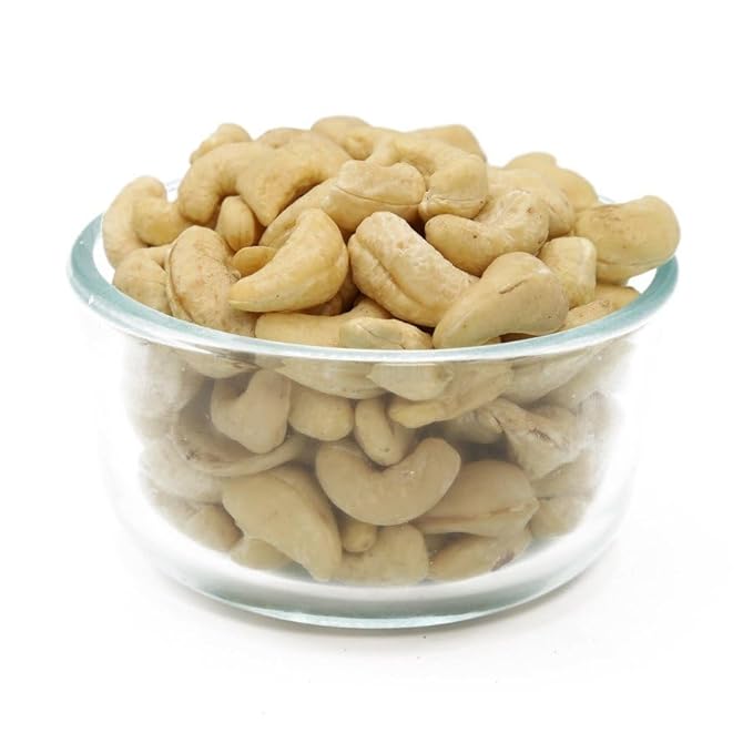 C.J. Dannemiller Whole Cashews Bulk 10 LB Box Raw Unsalted Large Size 240 Perfect for Snacking Cooking Trail Mixes