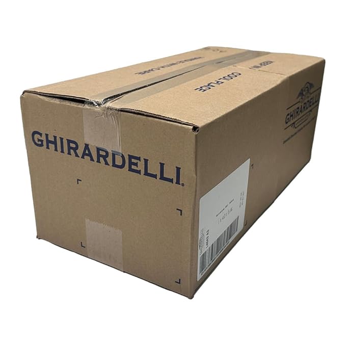 GHIRARDELLI Milk Chocolate Caramel Waffle Cone SQUARES Case Pack (396 ct) Premium Individually Wrapped Milk Chocolate Candy