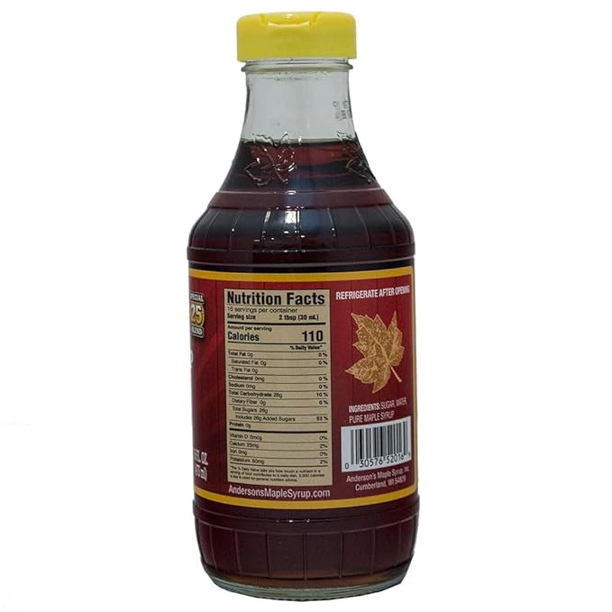 Anderson's Pancake Syrup 16oz Special #25 Blend Made in the USA
