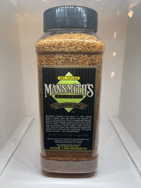 Mansmith's Chipotle Lime Seasoning 27 oz.