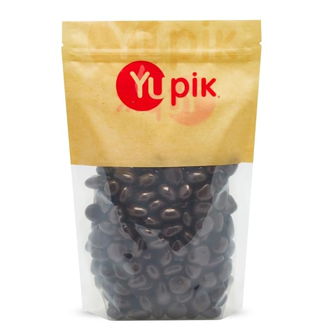 Yupik Dark Chocolate Covered Cherries 60% Cacao 2.2 lb (35.2 oz) Kosher Dried Fruits Dried Cherries Dipped in Rich Dark Chocolate Smooth &amp Chewy Chocolate Candy Sweet Snacks