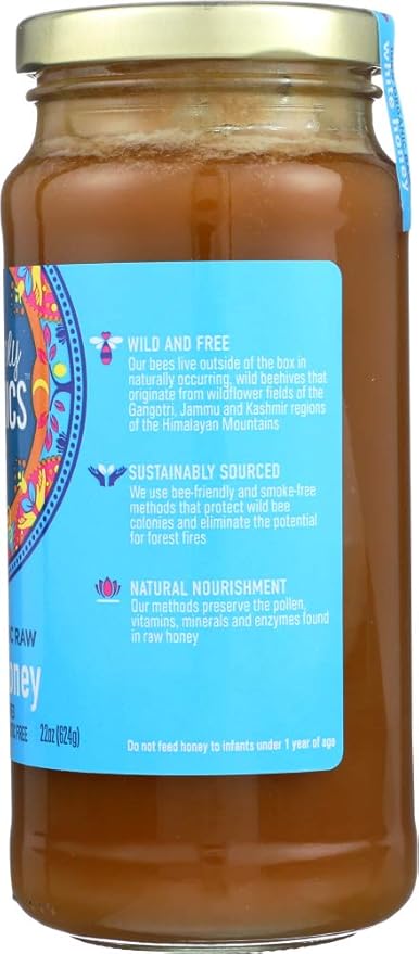 HEAVENLY ORGANICS HONEY OG1 WHITE Size - 22 Ounce Pack of 6
