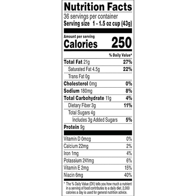 Jiff To-Go Creamy Peanut Butter Individual Cups with Spoons 36 Count Travel Size Snack Pack