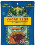 Vacadillos Carne Seca Air Dried Beef – Carne Asada Flavor 12 oz | 15g Protein | 0g Sugar | Bold Smoky Flavor | Gluten Free No MSG No Nitrates